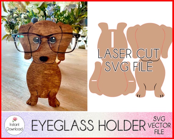 Dachshund Glasses/Sunglasses Case - Pink Dachshund Glasses/Sunglasses Case - Pink
