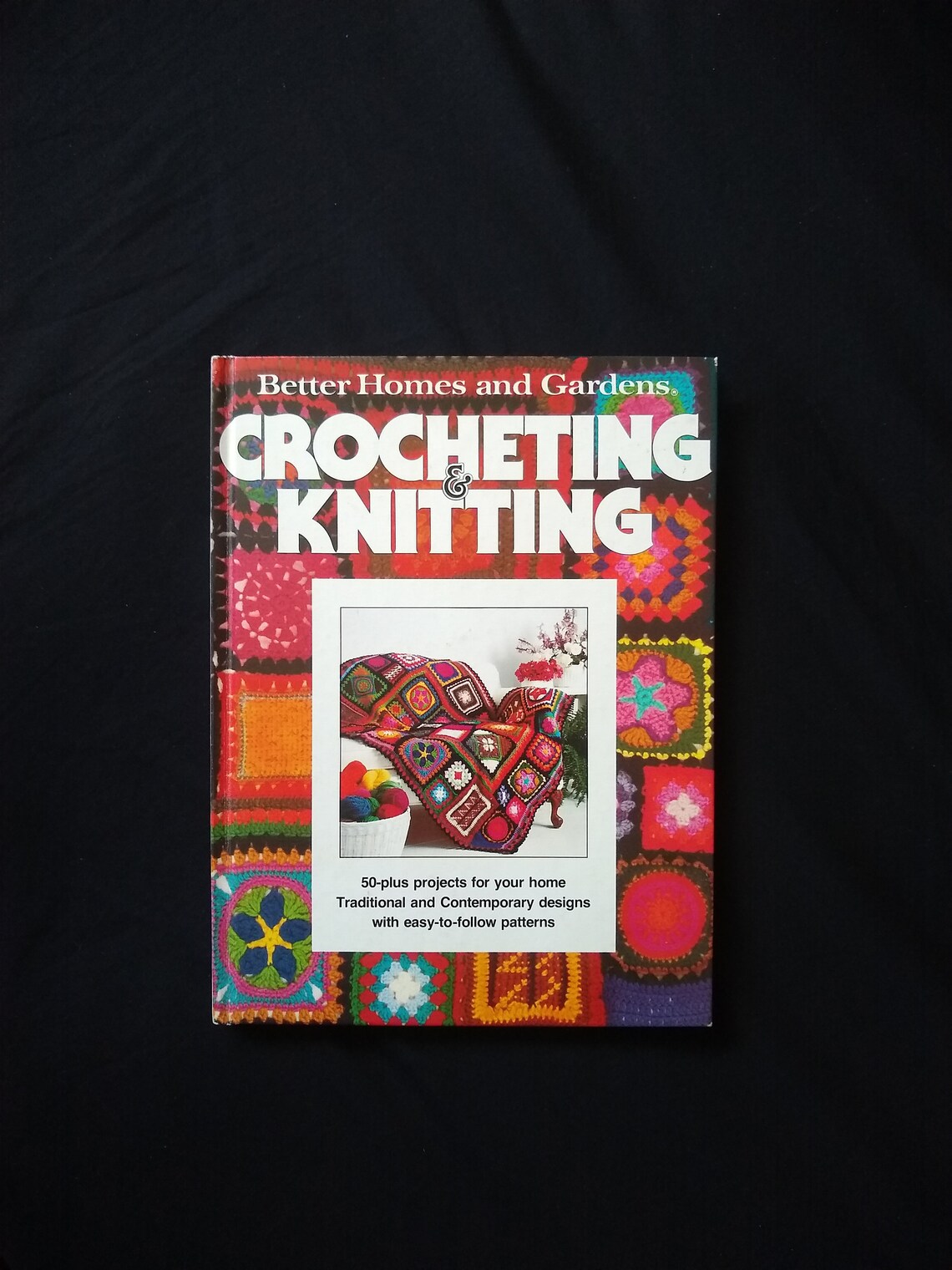Better Homes and Gardens Crocheting and Knitting book Etsy