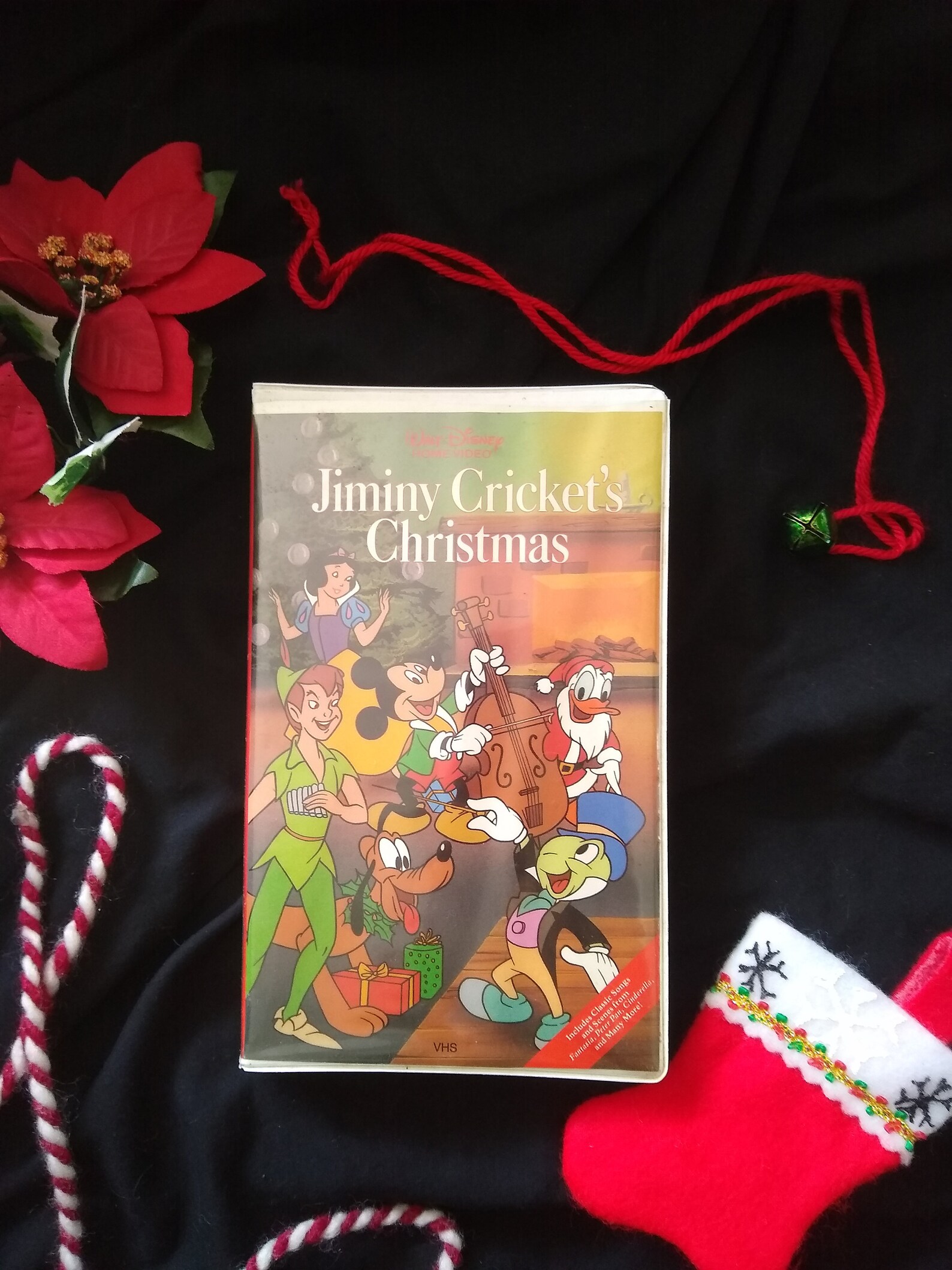 Jiminy Cricket's Christmas VHS 1988/walt Disney Home Video Etsy