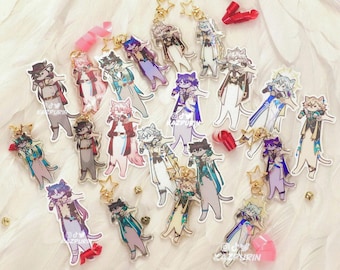 Honkai Star Rail HSK Long Cat Charms / Stickers