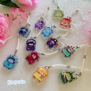 Mini Genshin Gremlin Charms Double Sided Epoxy (READ DESCRIPTION)