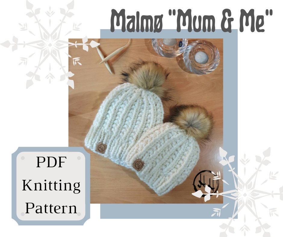 Mom and Me Knit Hats - Etsy display picture 3