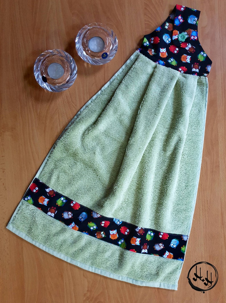 Large Hanging Hand Towels Loop Kitchen Bathroom | Etsy
