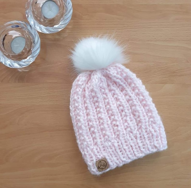 NEW EASY Knitting Pattern Chunky Malmø Beanie Knit Easy Hat Pattern ...