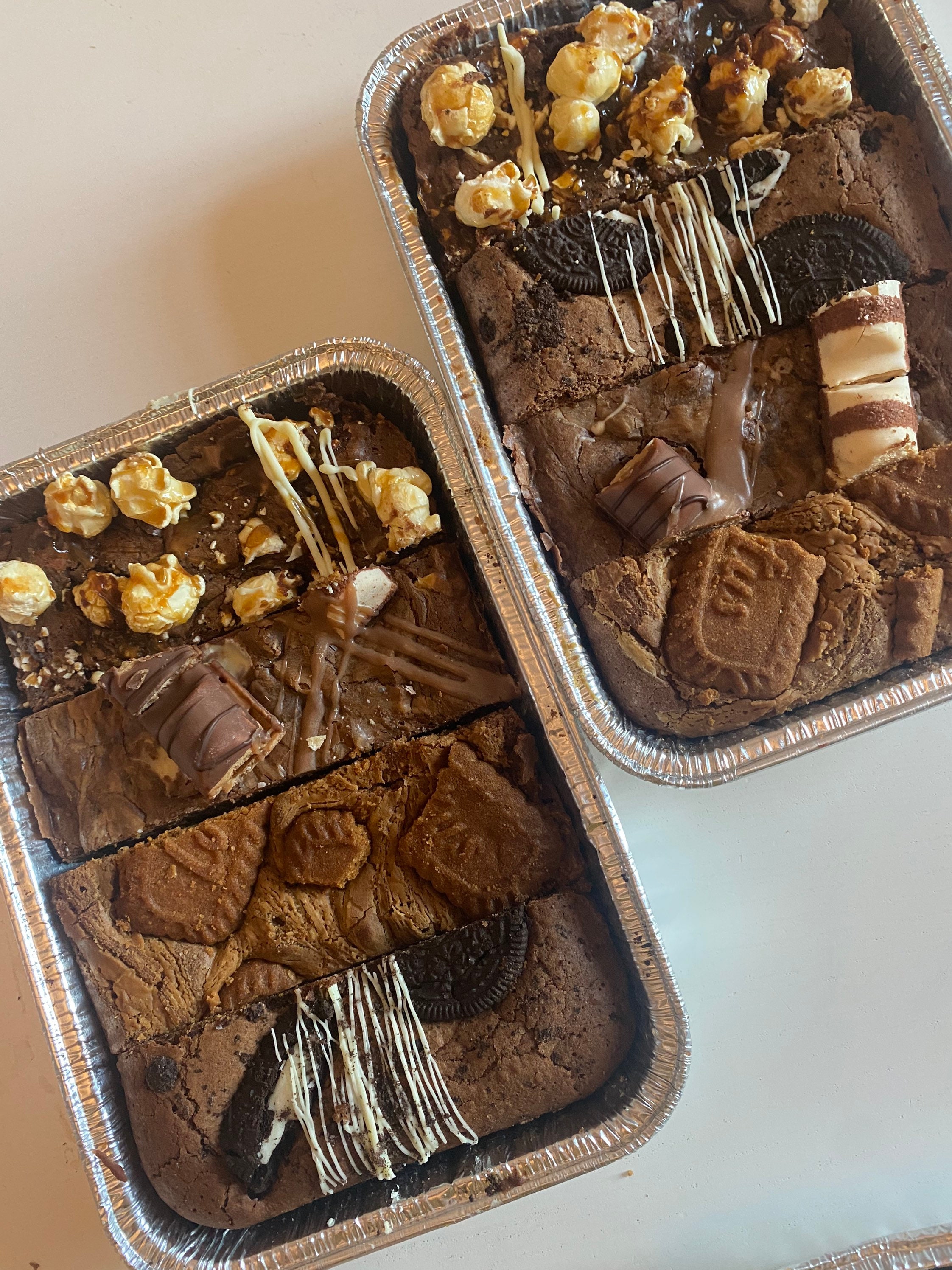 Brownie Box Postal Brownies Letterbox treats Mail Etsy