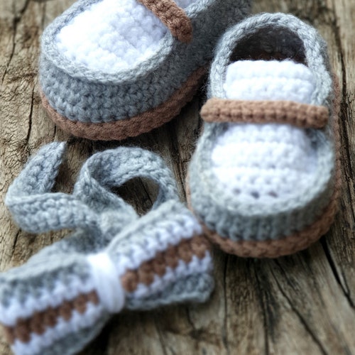 INSTANT DOWNLOAD PDF Baby Boy Loafer Crochet Pattern for Baby Etsy
