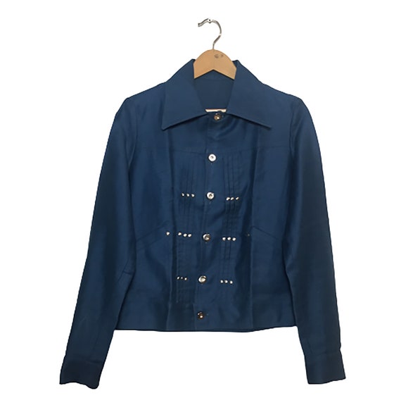 French Moleskin 70's Dead Stock Pleated Jacket