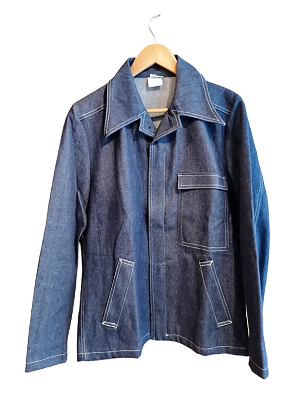 Made in France 70's Workwear Denim Jacket