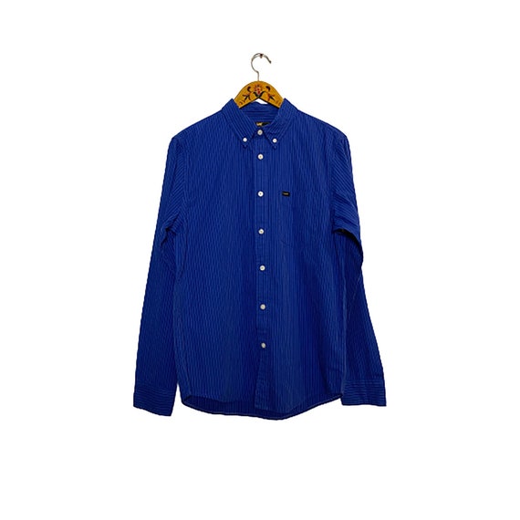 Lee Indigo Dye Striped Shirt