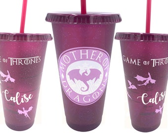 Game of Thrones House Lannister Starbucks Reusable Venti Iced Cold Cup