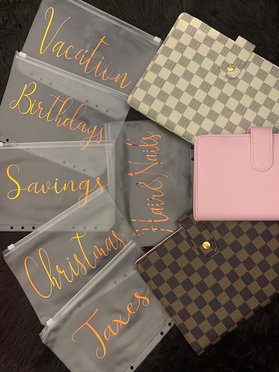 LOUIS VUITTON WALLET TURNED INTO A CASH BINDER, CASH STUFFING