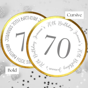 Moedas de chocolate de 70º aniversário | Moeda de 70º aniversário | Chocolate de 70º aniversário | Moeda de 70º | Moeda de chocolate de 70º aniversário