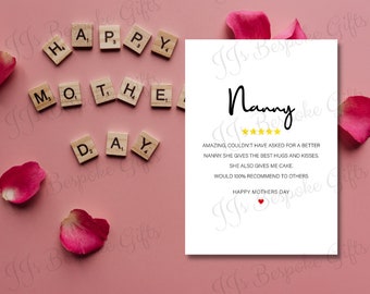 Mothers Day Cards | Greetings Card | Handmade | Mum | Mummy | Nanny | Grandma | Step-Mum