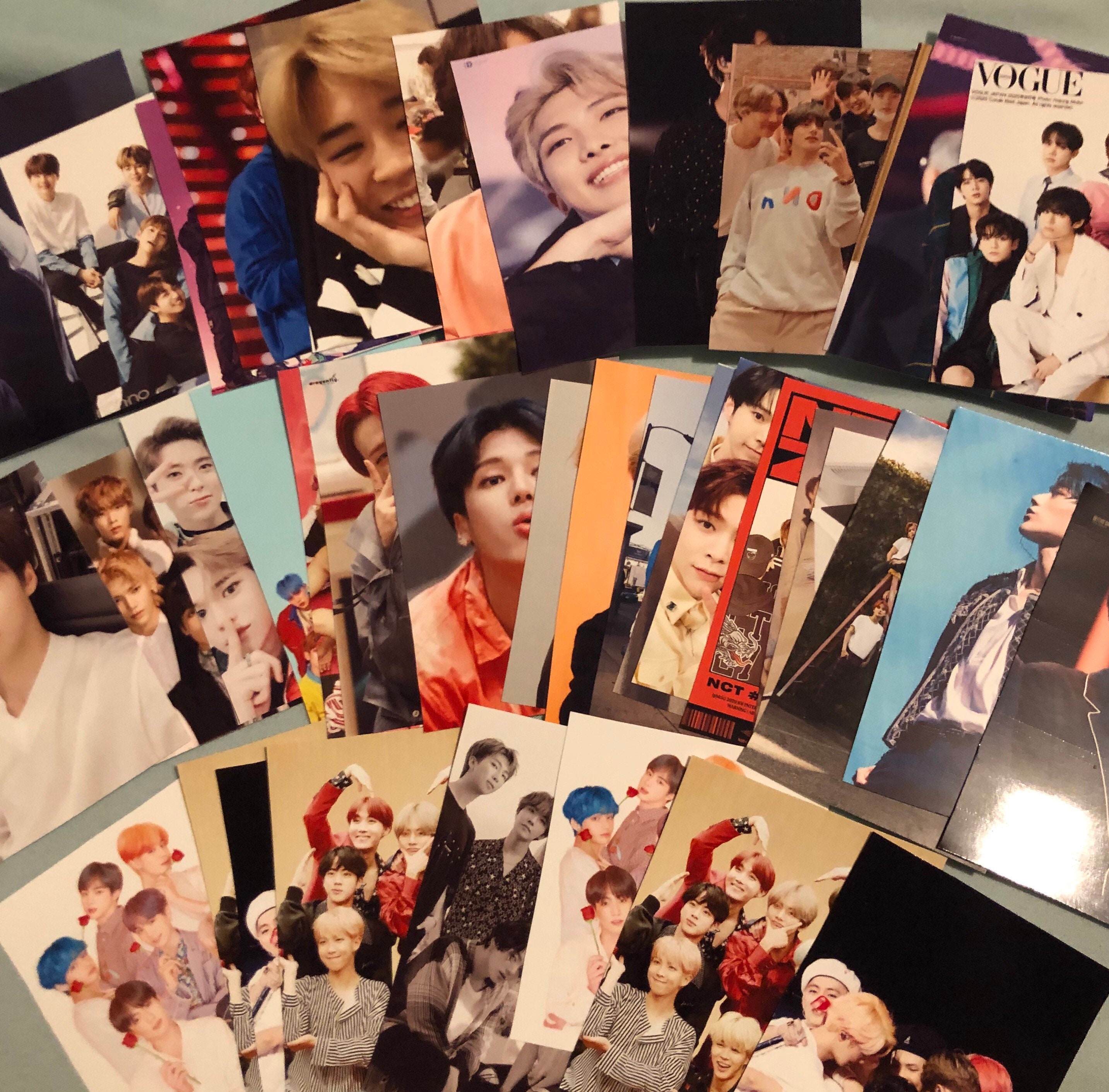 Kpop Photocard Bundle Laminated Picture Etsy