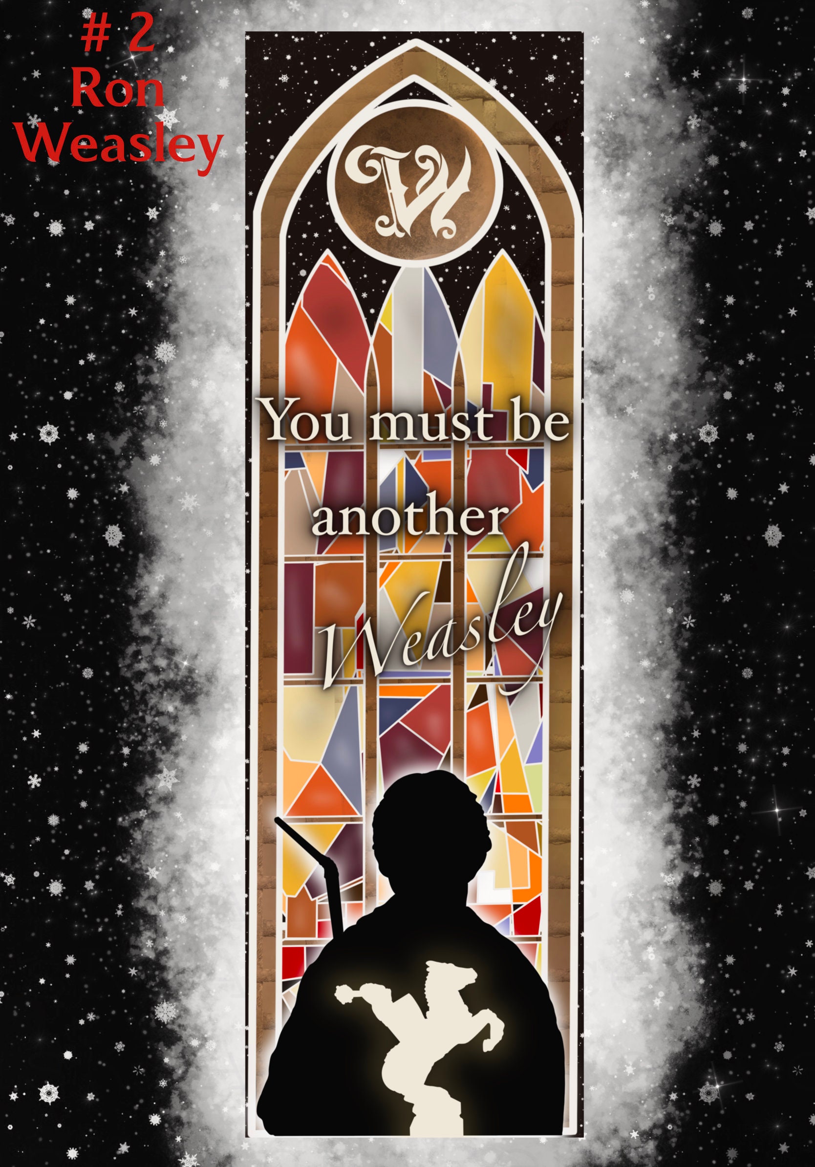 Harry Potter inspired bookmarks | Etsy