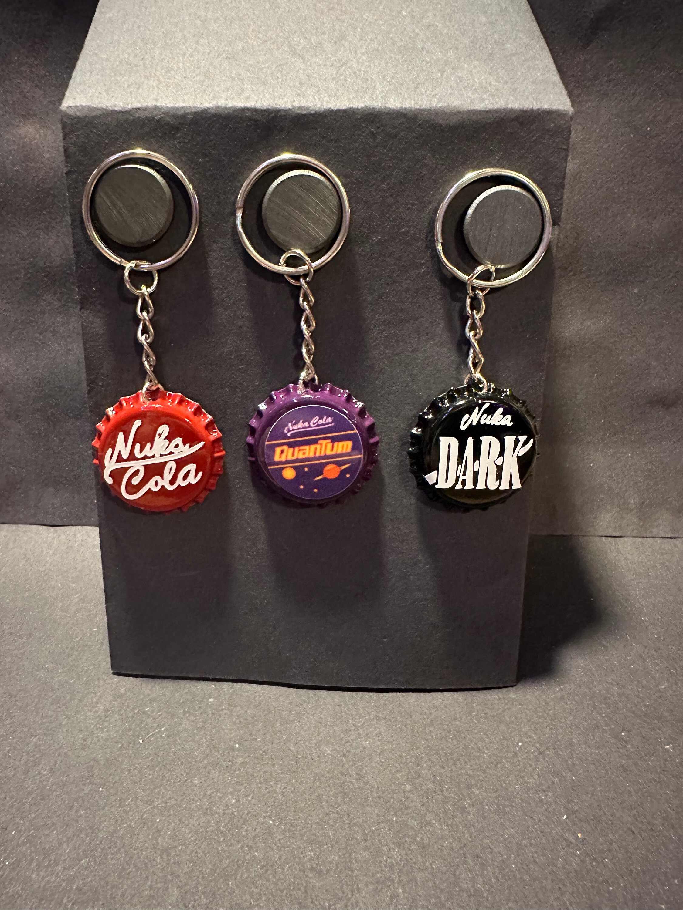 Fallout Tappi portachiavi Nuka Cola Sunset Sarsaparilla Vim Bottle Cap