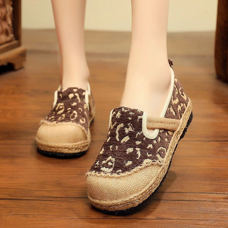 vintage shoes Slip Ons Retro Shoes Women moccasins Slip on flats Casual Shoes Plat Shoes Loafers Women loafers Handmade Women Shoes