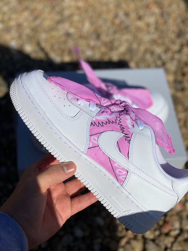 bandana air force 1 pink