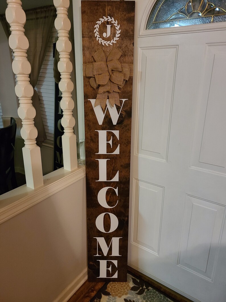 6ft Welcome Porch Signs