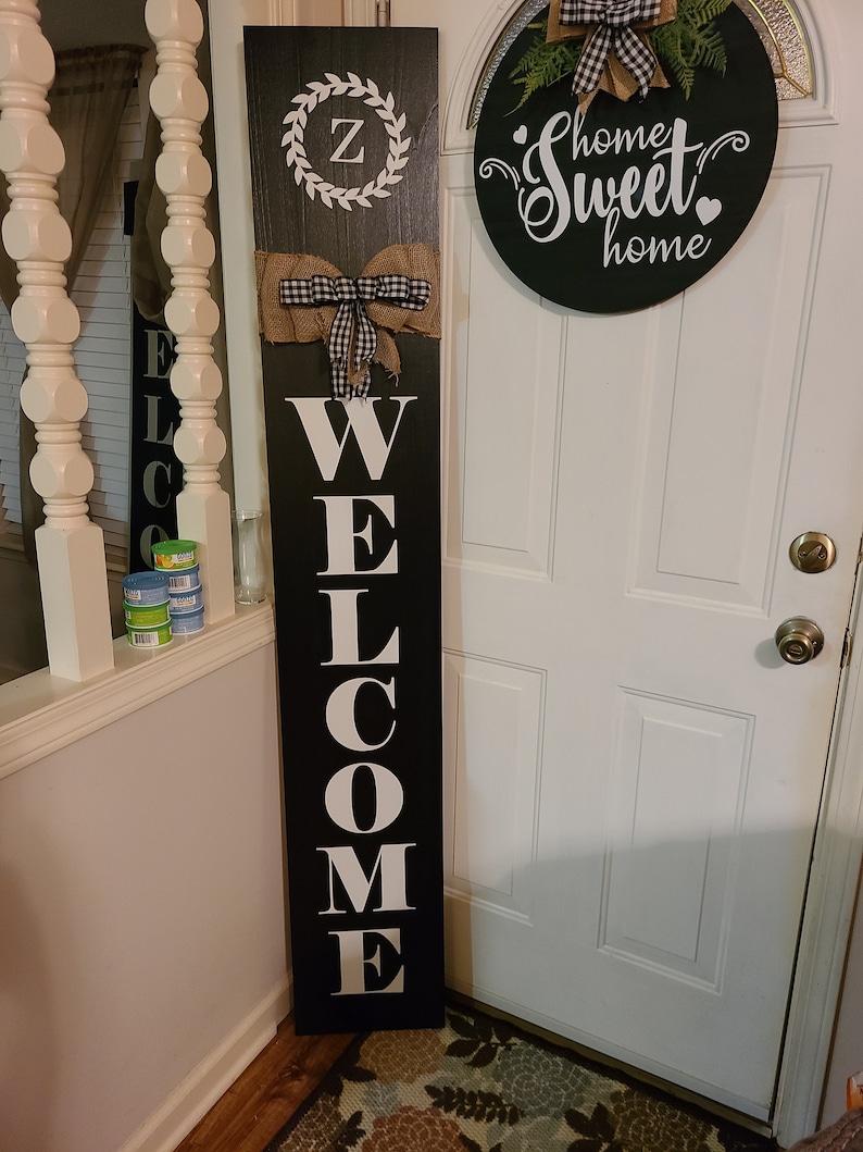 6ft Welcome Porch Signs