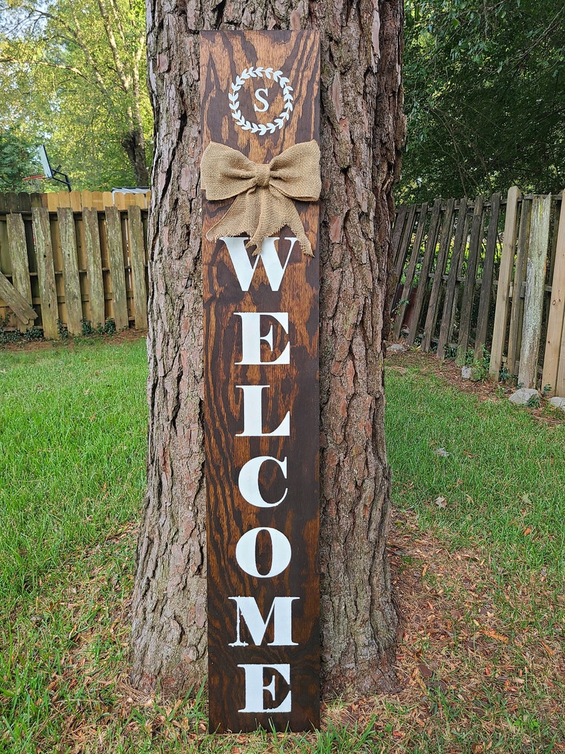 6ft Welcome Porch Signs