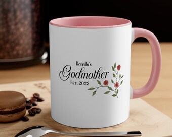 Godmother proposal mug | Custom 11oz Ceramic Mug | Godmother gift | Godmother mug | Especial gift for Godmother