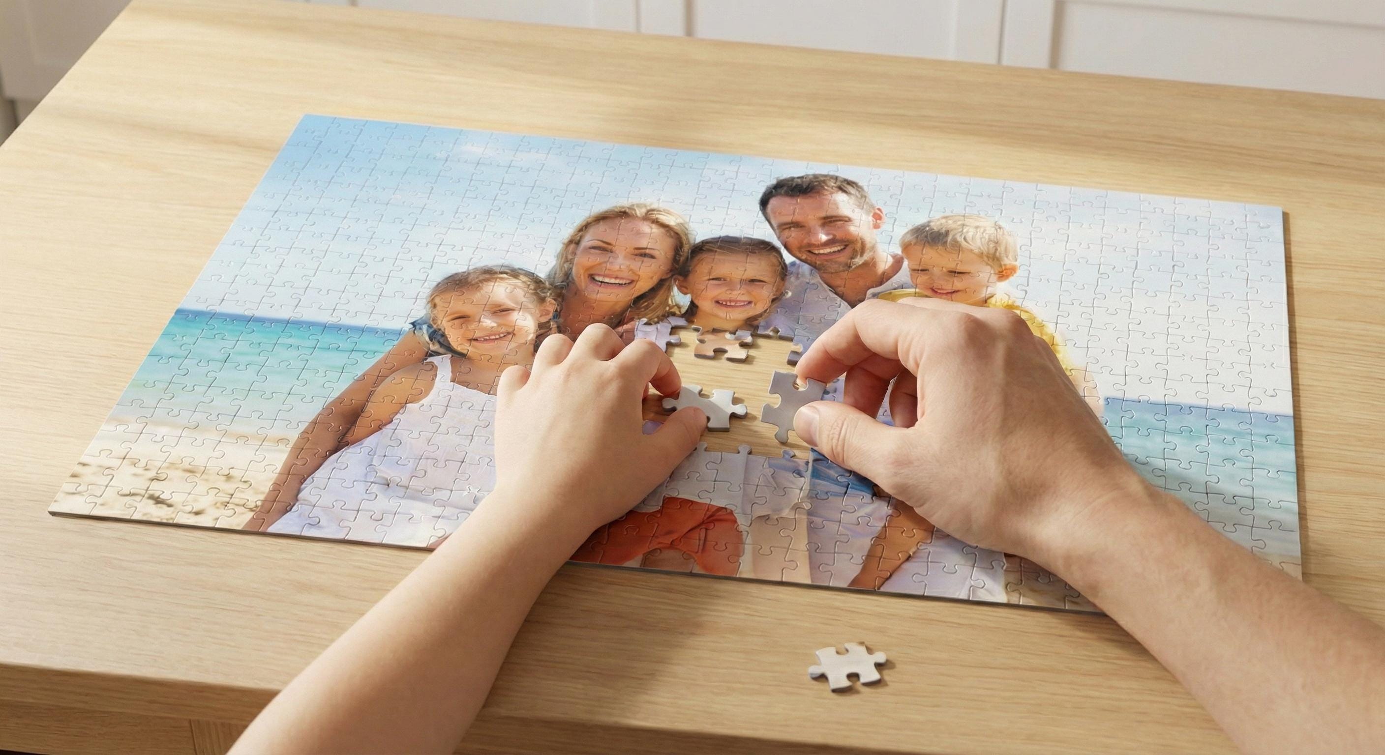 Puzzle Personalizzato 500 Pezzi Con La Tua Foto – Regalo Originale Con Animali Domestici