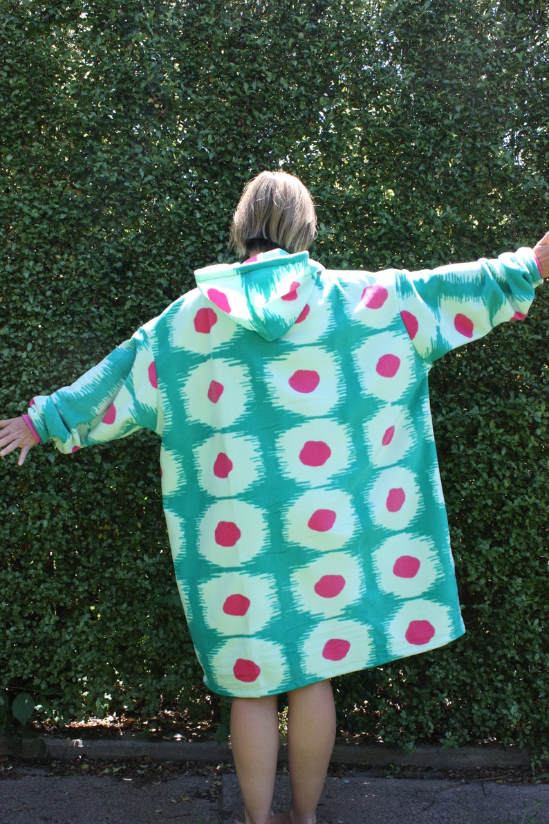 Easy Unlined Blanket Hoodie PDF Sewing Pattern Etsy Nederland