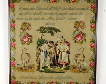 19th Century Wool Sampler