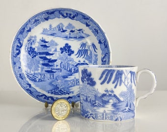 Miles Mason Porcelain Tea Cup & Saucer