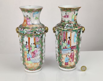 Pair of Chinese Vases - Lamp Bases