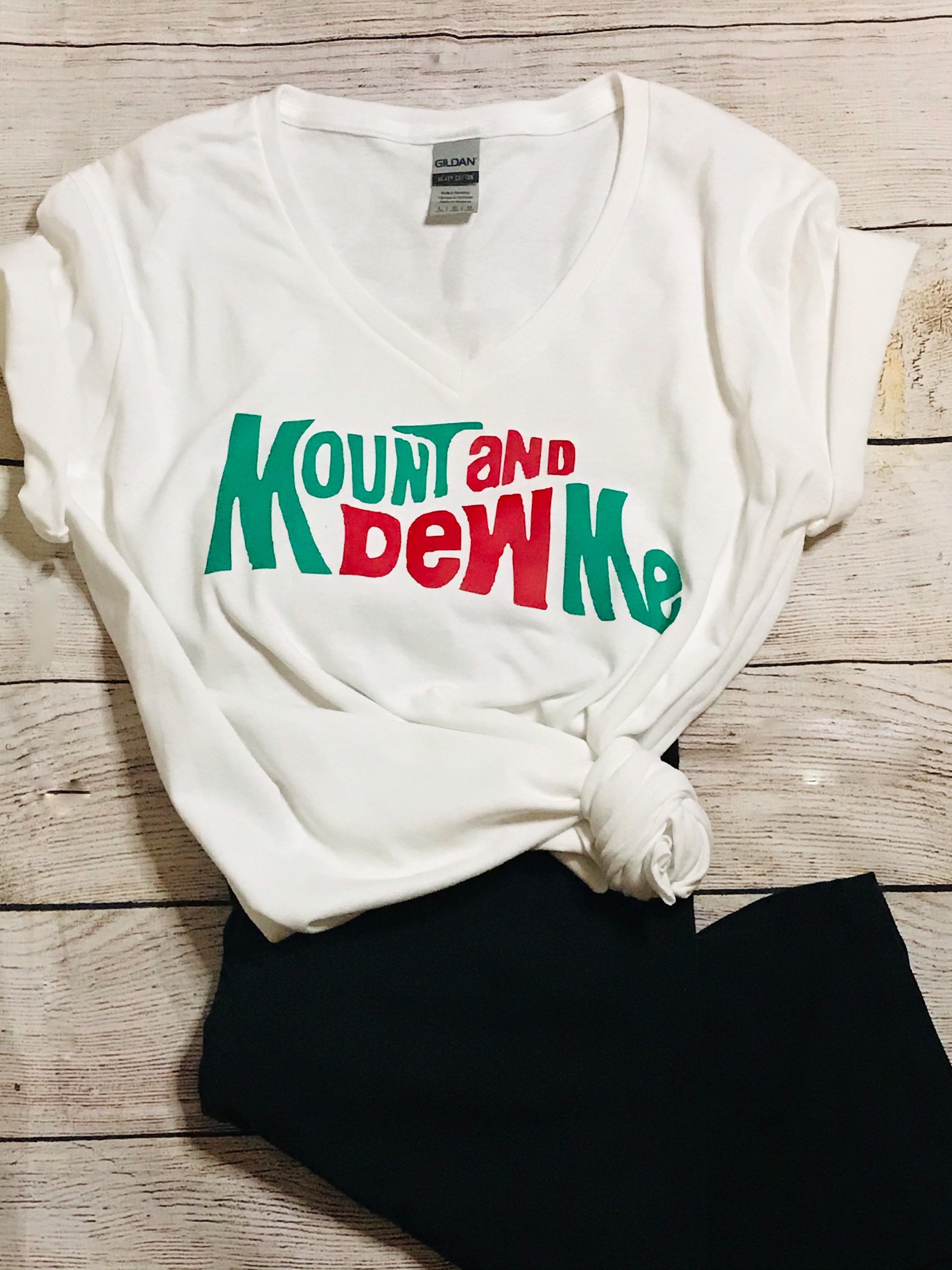 mountain dew me shirt
