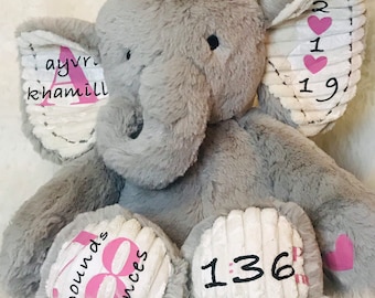 Personalized Elephant for Baby