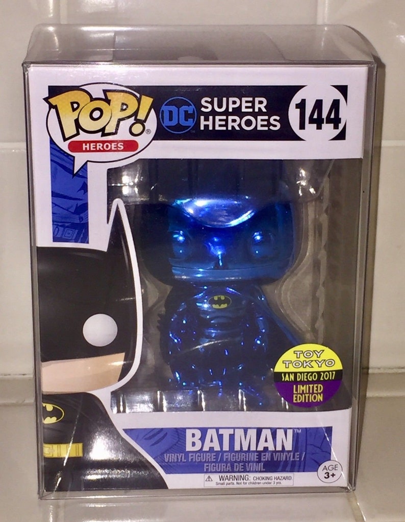 funko pop batman blue chrome