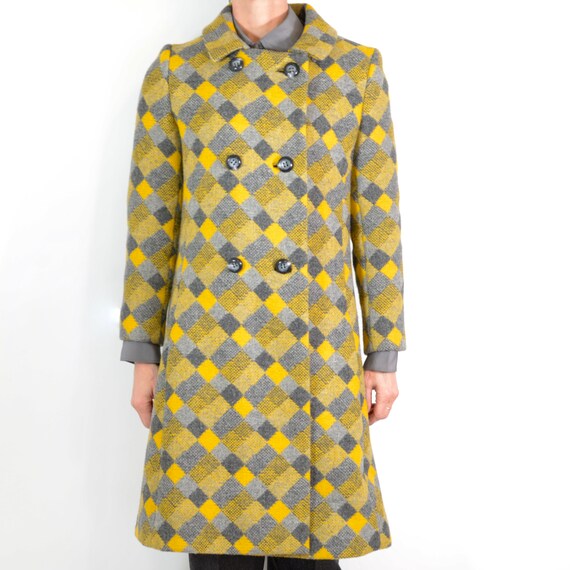 1960's Vintage Wool Pea Coat by, Carlye Women's SZ