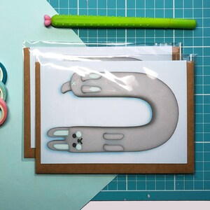 Blue Bunny Card