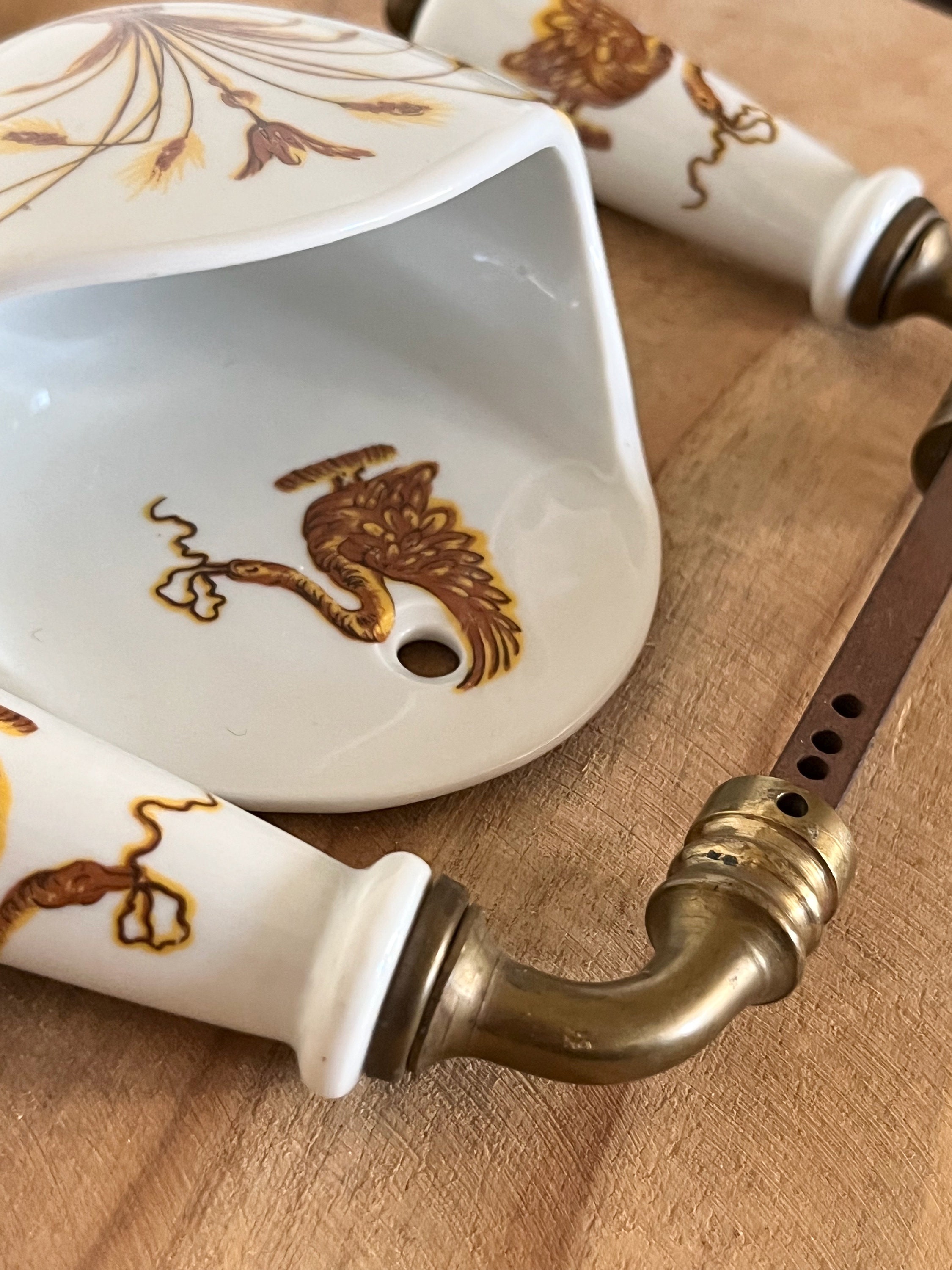 Vintage Porcelaine De Paris Bathroom Set French Porcelain Etsy