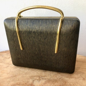 Vintage Jewelry Case, Playing Cards Case, Mini Clutch Bag