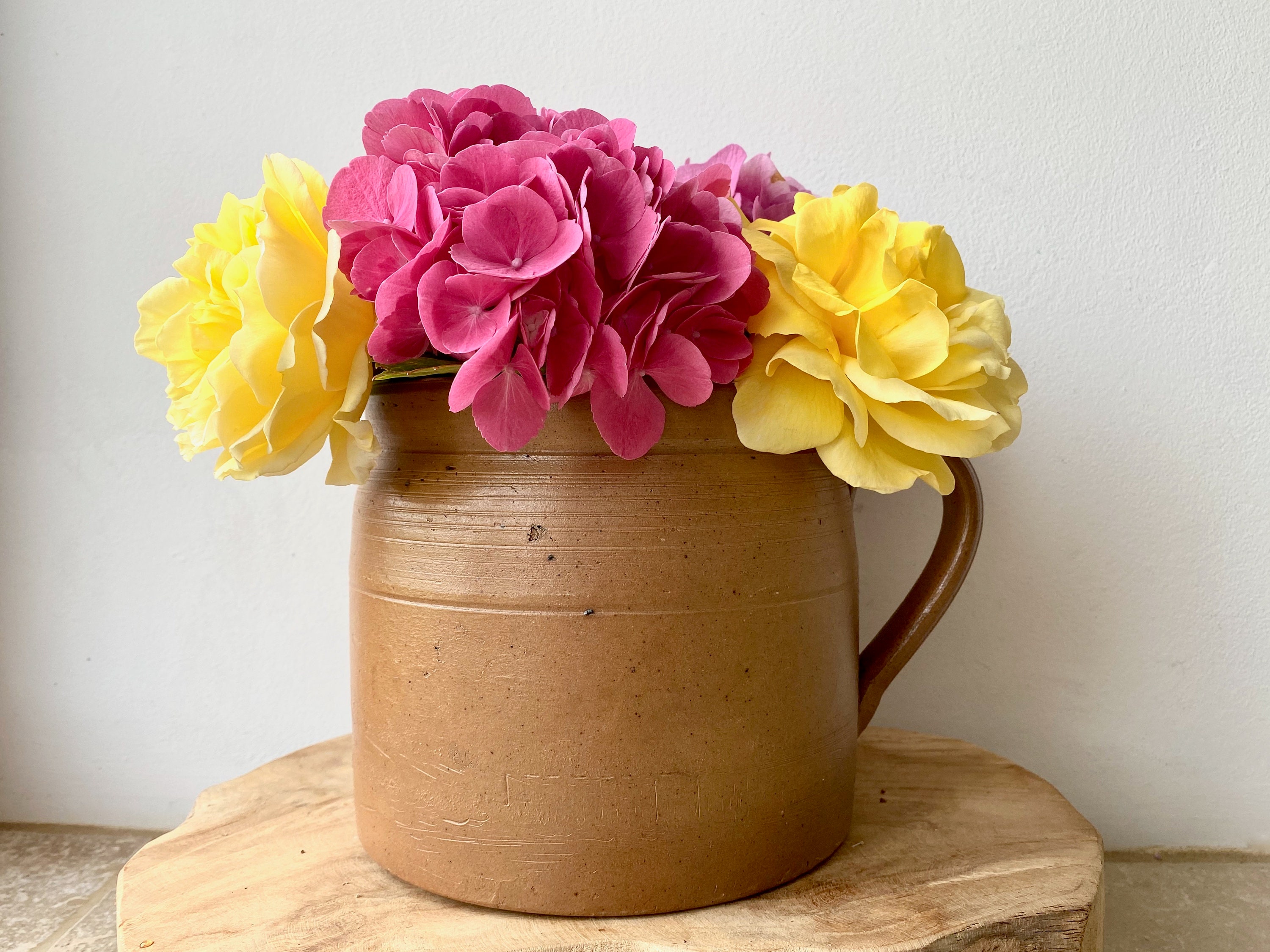 Vintage Français Confit Pot