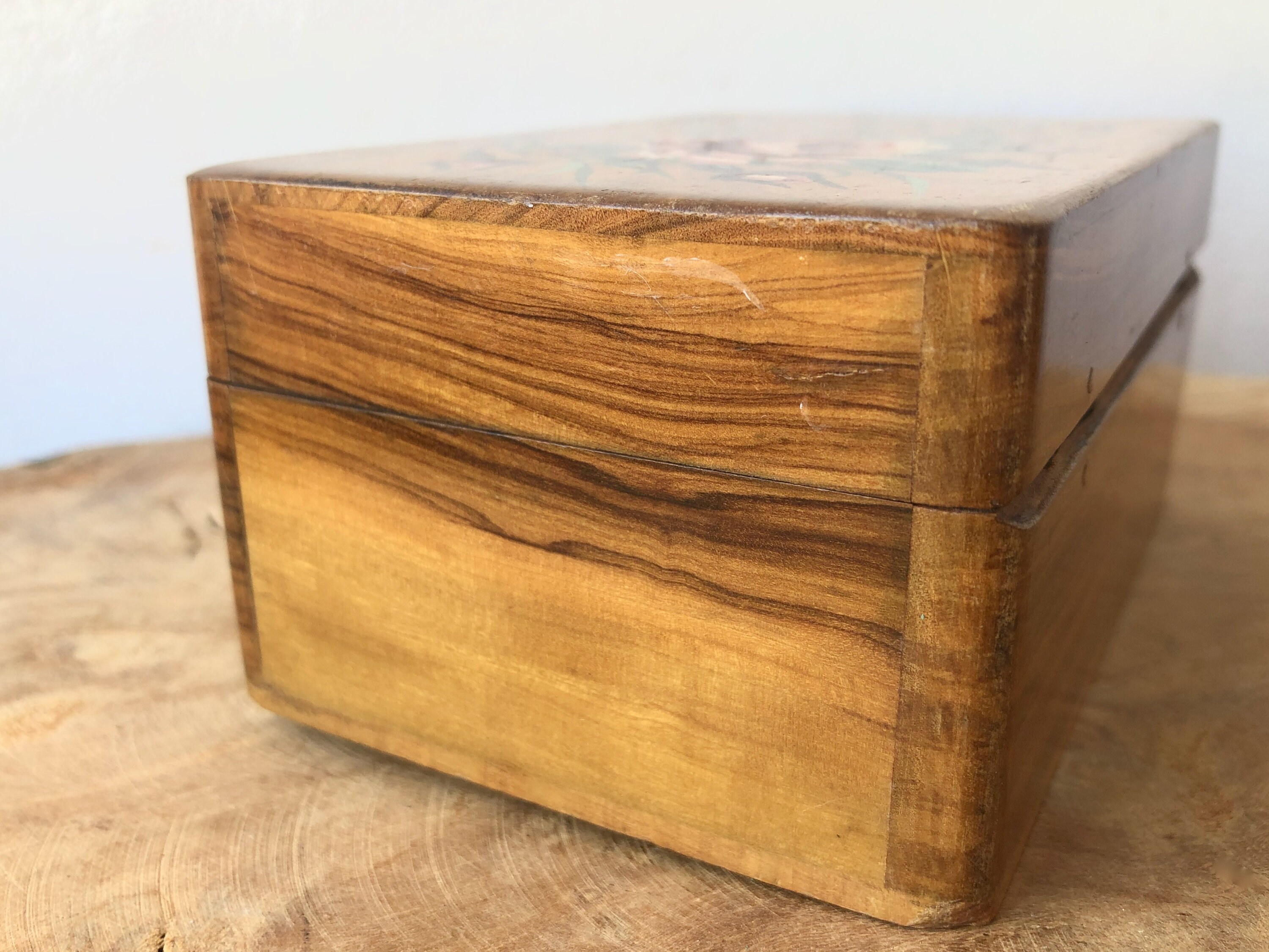Vintage French Nice Trinket Box, Tufted Silk Jewelry Box Vintage French Nice Trinket Box, Tufted Silk Jewelry Box