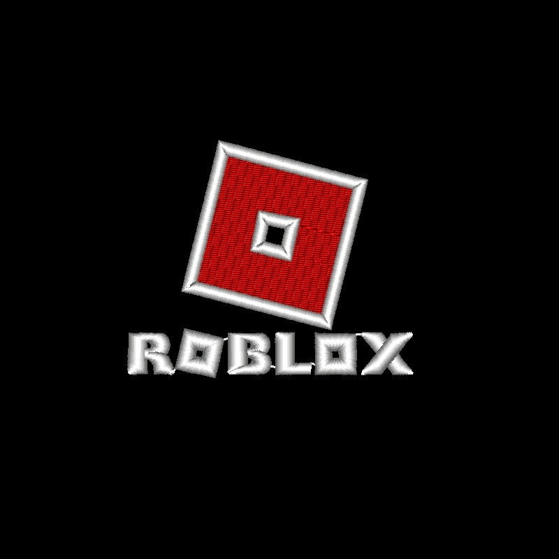 Roblox With Logo Design for Embroidery Machine ideal for cap | Etsy