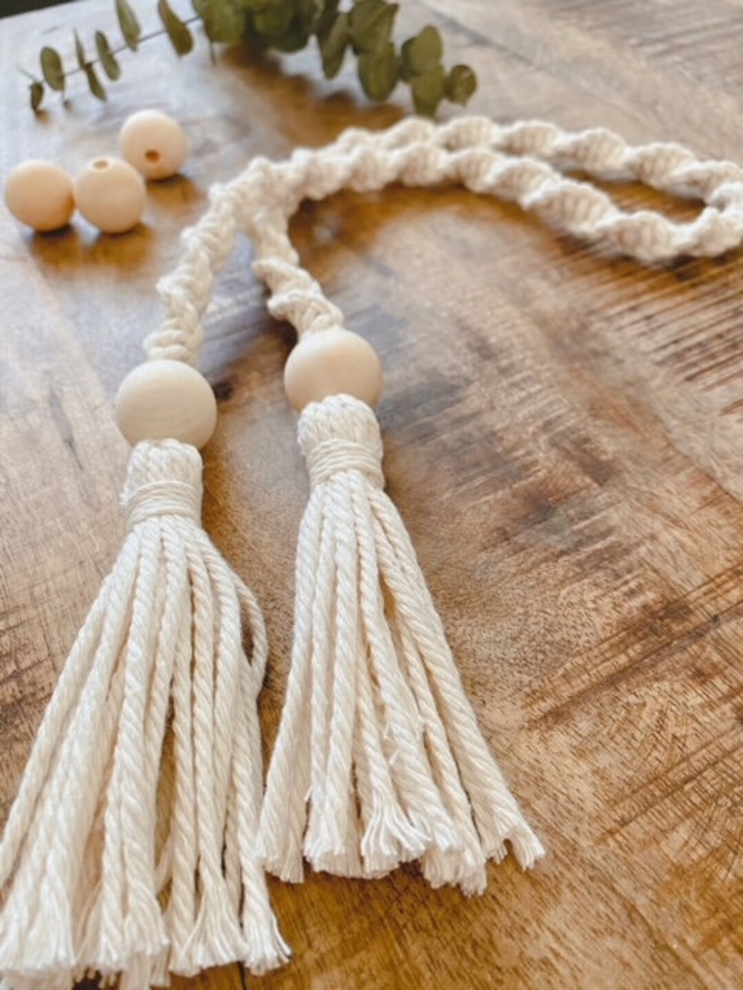 macrame tie backs pattern