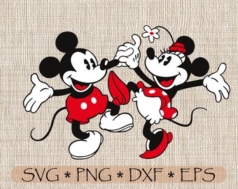 Download Svg Png Pdf Minnie Mouse Retro Vintage Layered And Outline Cut Files Cricut Silhouette Iron On Transfer Tshirt Printable Disney Art Art Collectibles Drawing Illustration Deshpandefoundationindia Org