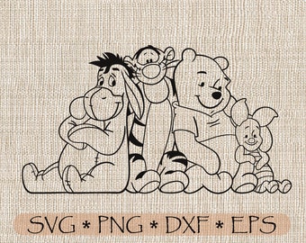 Download Winnie The Pooh Svg Etsy