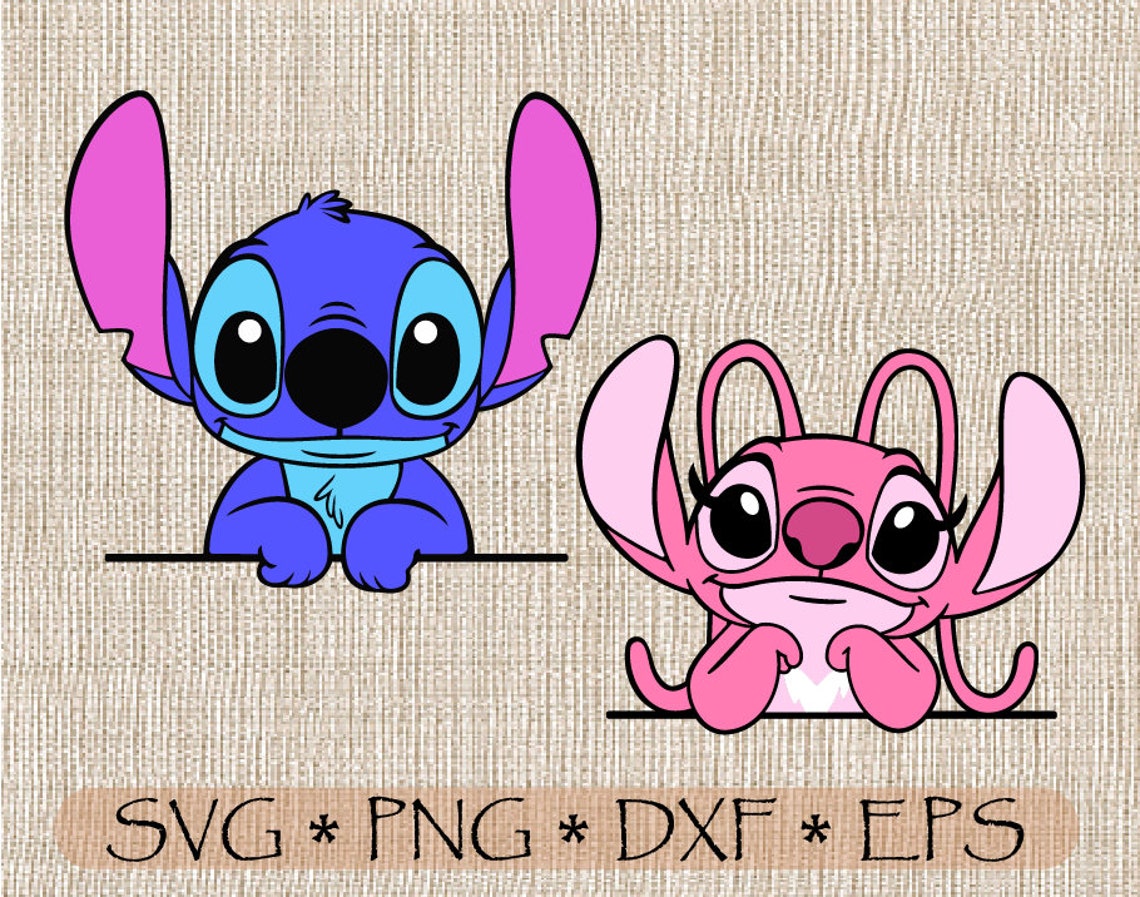 Stitch SVG Free Files Cricut