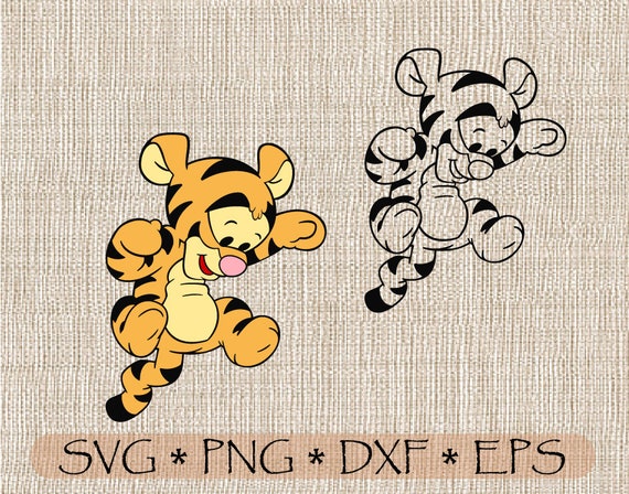 Download Svg Png Winnie Pooh Babies Tigger Baby Layered Cut File Cricut Etsy