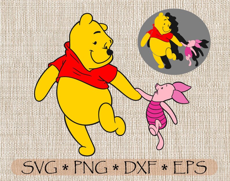Download Svg Png Winnie The Pooh Piglet Friends Clipart Layered Cut Files Cricut Silhouette Iron On Transfer For Stencil Tshirt Winnie Pooh Clipart Digital Drawing Illustration Deshpandefoundationindia Org