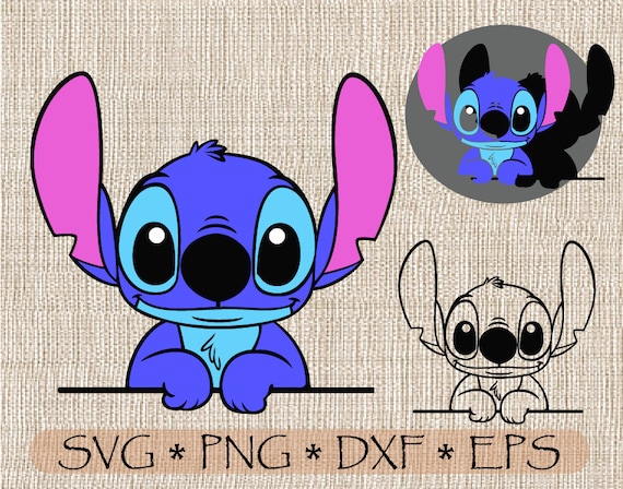 Free Free 115 Disney Stitch Face Stitch Outline Svg SVG PNG EPS DXF File