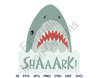 Download Shark Attack Svg Etsy