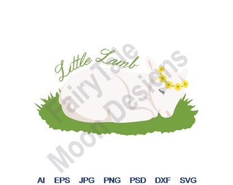Download Little Lamb Svg Etsy